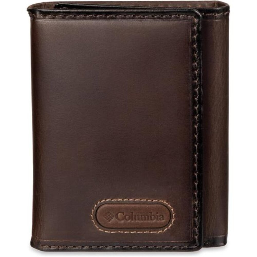 Men's Extra Capacity Slim Profile Trifold Wallet with Multiple Card